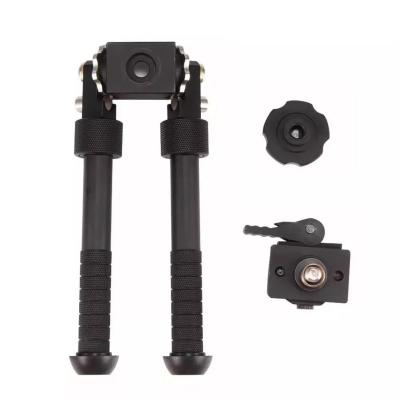 China Unique Accessories Aluminum Hunting Tactical Swivel Mount Tilting 360 Degree Rotating V8 Bipod Tripod for sale