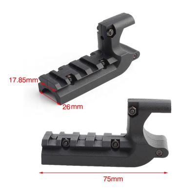 China Airsoft Clot 1911 Nylon M1911 45 Picatinny 20mm Pistol Under Rail Mount Pistol Rail Adapter Laser Mount Accessories for sale