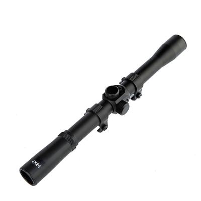 China China Factory Wholesale Cheap 4x20 Hunting Tactical Riflescopes Optics Scope With 11mm 22mm Rail Mount For.22 Caliber Pneumatic Gun for sale