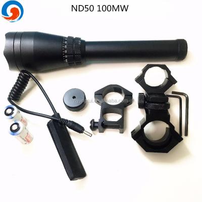 China 2018new 50MW aluminum alloy green beam laser designator hunting flashlight for sale for sale