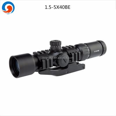 China Aluminum Alloy Hunting Tactical Riflescope 1.5-5X40 With Dual Illumination for sale