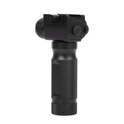 China Aluminum Alloy Tactical Red Dot Laser Sight Grip With Led Combo Flashlight Scope for sale