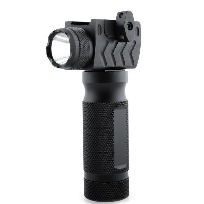 China Aluminum Alloy Hunting Accessories Flashlight 20mm Rail System Tactical LED Flashlight with Handle Aluminum Alloy Flashlight for sale