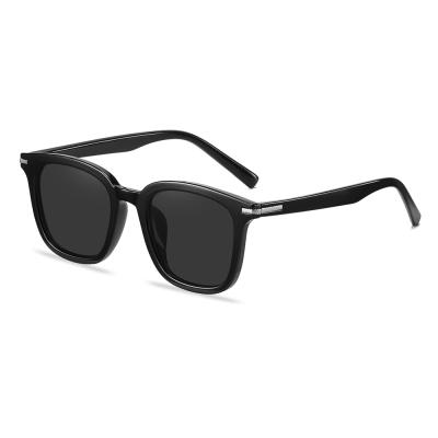 China Cheap wholesale fashion sunglasses CP3710 brand all black PC feame sunglasses for sale