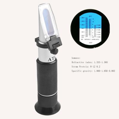 China Medical ATC Portable Refractometer With Soft Silicone Handle , 170*15*12mm for sale