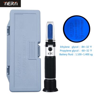 China Digital ATC Antifreeze Refractometer With Box , E -84f-32f  P -60f-32f  B 1.100-1.400sg for sale