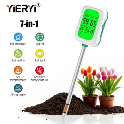 China YY-1066L Yieryi 7-in-1 Soil Tester – Comprehensive Soil Testing Tool for pH, Moisture, Temperature, Light & More  for sale