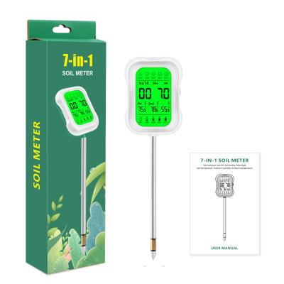 China Yieryi YY-1066L 7-in-1 Soil Tester – Accurate pH, Moisture, Fertility, Temperature & Light Measurement & more for Gardening & Farming for sale