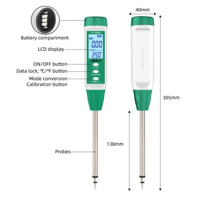 China 3-in-1 bodem EC & vocht tester. Slimme landbouw & tuinbouw tool voor gezondere planten. Te koop