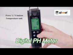 yieryi yg-9909 digital 5-in-1 water quality tester high-precision ph tester for farm garden