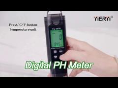 yieryi yg-9909 digital 5 in 1 water quality tester high precision ph tester for farm garden