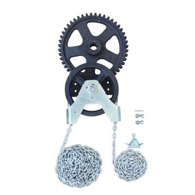 China Traditional Manual Chain Hoist Operators For Hand Roller Shutter Chain Hoist for sale