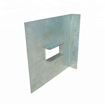 China Modern Garage Shutter Roller Door Roll Up Door Accessories End Plate Metal Side Mount Bracket for sale