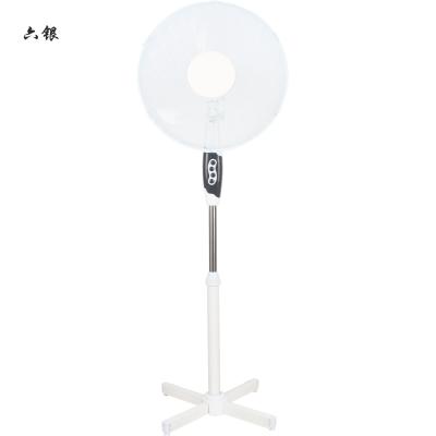 China Hotel 3 Blade 16 Inch Home Floor National Electric Fan Cross Low Stand Fan for sale