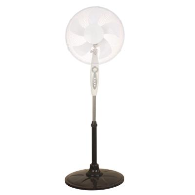 China 16 Inch Fashion Wind Cool Hotel 3 Fan Stand Pedestal Fan Stand Fan Commercial For Store for sale