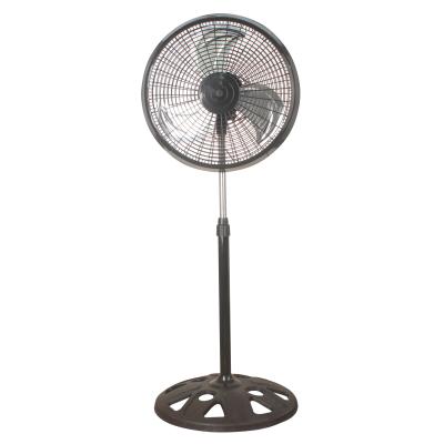 China Hotel good quality fashion round fan pedestal 18 inch stand fans with 3 blades for sale