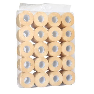 China Home Porcelain Ready To Ship Best Bamboo Toilet Paper Super Soft Strong Unbleached Tissue for sale