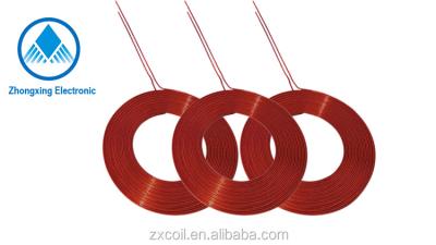 China Electromagnetic Induction Air Choke Coils Pancake Coil Copper Induction Coil Induction Copper Coil, Custom Design for sale