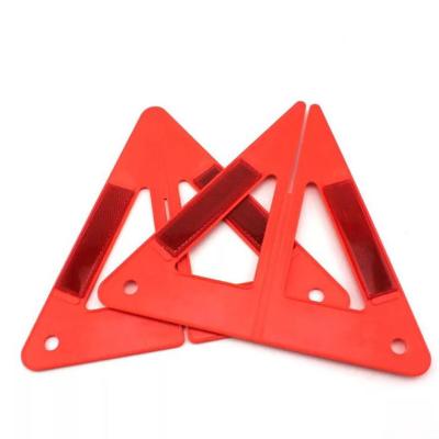 China High Visible Folding Car Traffic Light Parking Sign Frame Safety Portable Reflective Emergency Warning Warning Shelf for sale