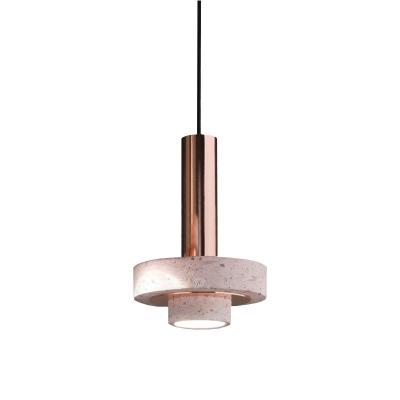 China Creative lamp Nordic modern simple personality restaurant terrazzo chandelier bedside cafe LED chandelier lamp for sale