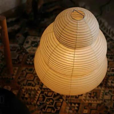 China Home Art Designer Living Room Sofa Side Modern Decoration Corner Floor Lamp Japanese Paper Bedroom Stand Light Asian Nordic Hotel for sale