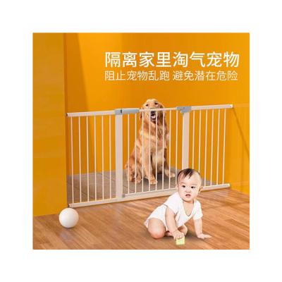 China Modern Barrier Guardrail Indoor Pet Baby Child Safety Gate Stair Entry Guardrail Fence Isolation Gate for sale