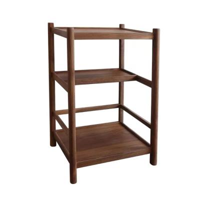 China Modern Antique Tea Set Shelf Tea Set Tea Set Desk Solid Wood Rack Storage Cabinet for sale