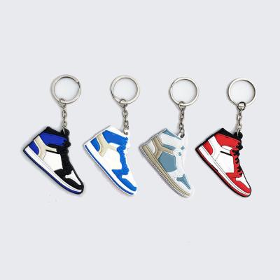 China Self-defense/Anti-wolf/PVC Charm Boots Mini Sports Sneaker Keyring Shoe Yeez Basketball Outdoor Custom Silicone 2D Keychains/Key Chains for sale