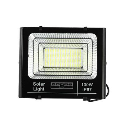 China Stadium Security Factory Price IP67 Residential / Garden Waterproof Light With 100W Remote Control Led Solar Flood Light for sale