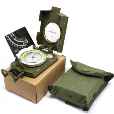 China Professional High Quality Army Compass Metal Level Folding Sight Circle High Accuracy Waterproof Compass for sale