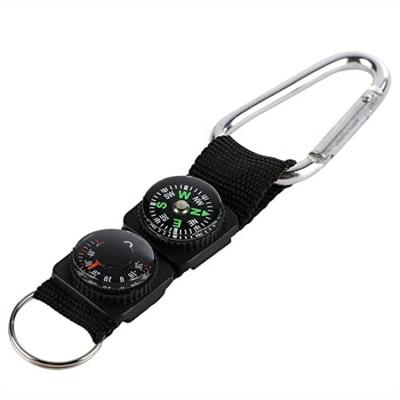 China Military Altimeter Compass - Increasing Backpacking Compass Mini Portable Multifunctional Waterproof Thermometer Compass for sale