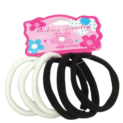 China Traceless 72pcs/bag 5cm Skinny Elastic Hair Bands Polyester Thin Stretch Hair Band Headbands For Girls Woman Hair Tie for sale