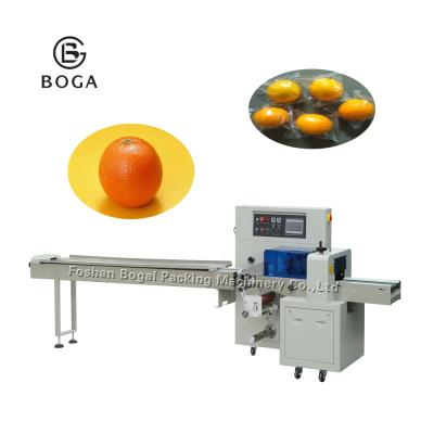 China PillowType Automatic Horizontal Fruit Lemon Orange Packing Machine Foshan Products for sale