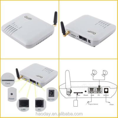 China 1-Sim Card 1 Port GSM Gateway, Goip 1, Asterisk Linux GSM Voip Gateway Box GoIP-1 GOIP-1 for sale