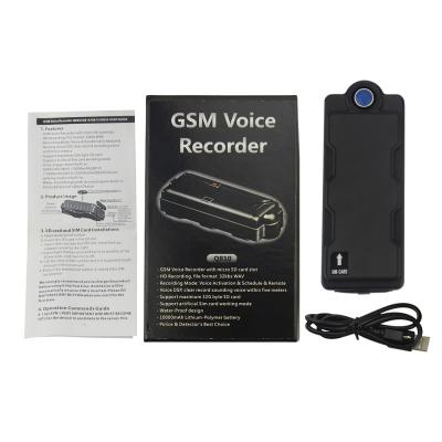 China Internet Connected GSM Voice Recorder Q810 Add 10000mAh Lithium-polymer Battery Gsm Locator With Waterproof Design Element Strong Magnets for sale