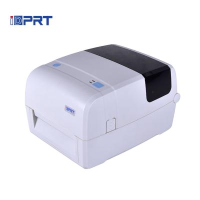 China iT4S Black and White Thermal Transfer Barcode Label Printer Retail 300M Ribbon Desktop IDPRT for sale