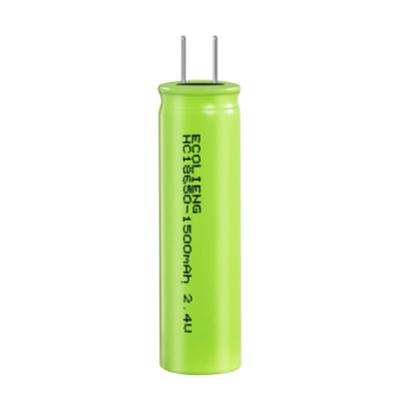 China 18650 Lithium Ion LTO Battery Cell 2.4V 1500mAh With High Cycle Life Time for sale