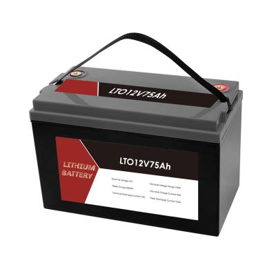 China 12V 75Ah LTO Battery Pack For Marine RV Applications With 12mΩ Resistance for sale