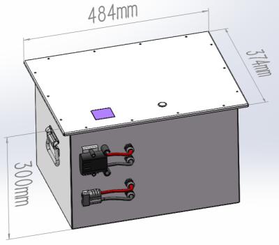 중국 LFP72-100 76.8V 100Ah 리?? 철화강 LiFePO4 배터리 판매용