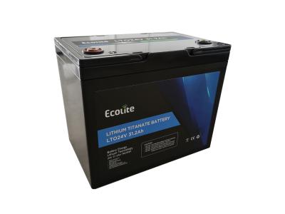 Chine Pack de batterie LTO Ecolite 24V 31,2Ah Pack de batterie au lithium titanate pour système UPS à vendre