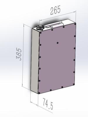 Chine Ecolite 50,4 V 38,4 Ah batterie au lithium nickel manganèse cobalt oxyde pour motoneige à vendre