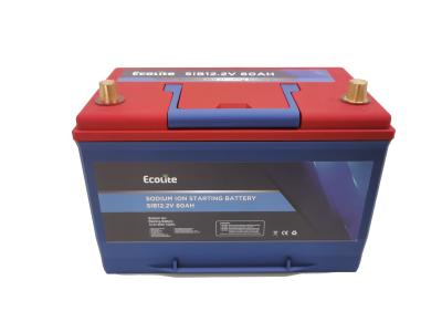 Chine OEM / ODM Fabriqué SIB 12.2V 60Ah batterie de démarrage à ions de sodium pour les voitures à vendre