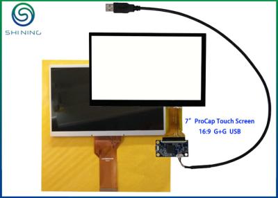 China 6H COB Type Industrial Capacitive Touch Screen 3.3V - 5V With USB Interface for sale