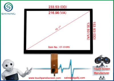 China Capacitieve het Comité van het 10,1 Duimtouche screen Bekleding 16/10 COF-Type I2C Aanrakingsvertoning Te koop