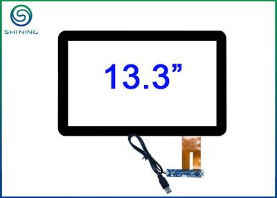 중국 13.3 인치는 정전용량식 터치 패널 윈도우 리눅스 안드로이드 USB를 계획했습니다 판매용