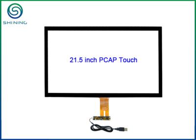 China PCAP Monitor Touch Panel Screen 21.5 Inch With USB Controller USB Cable for sale