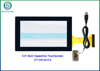 China USB Interface GG Touch Panel 5.5 Inch Multi Touch Capacitive Screen for sale