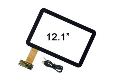 China Tempered Glass Projected Capacitive Touch Panel , ILITEK 12.1 Inch Touch Screen for sale