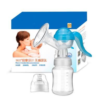 China BPA Free Anti Flow Mini Portable Expressive Breastpumps Manual Back Breast Pump for sale