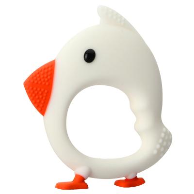 China Best Selling Silicone Baby Teether From Chick Babies Teething Toy Silicone for sale